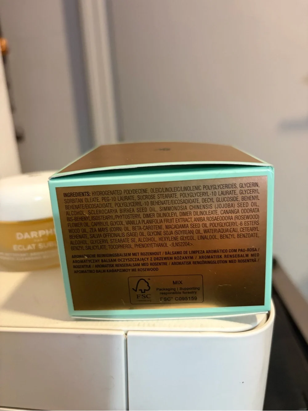Darphin Paris Eclat Sublime aromatic cleansing balm